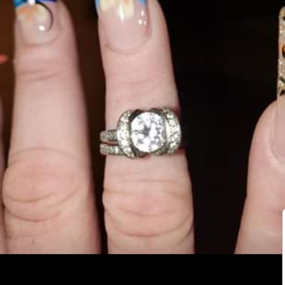 Size 8 diamond ring